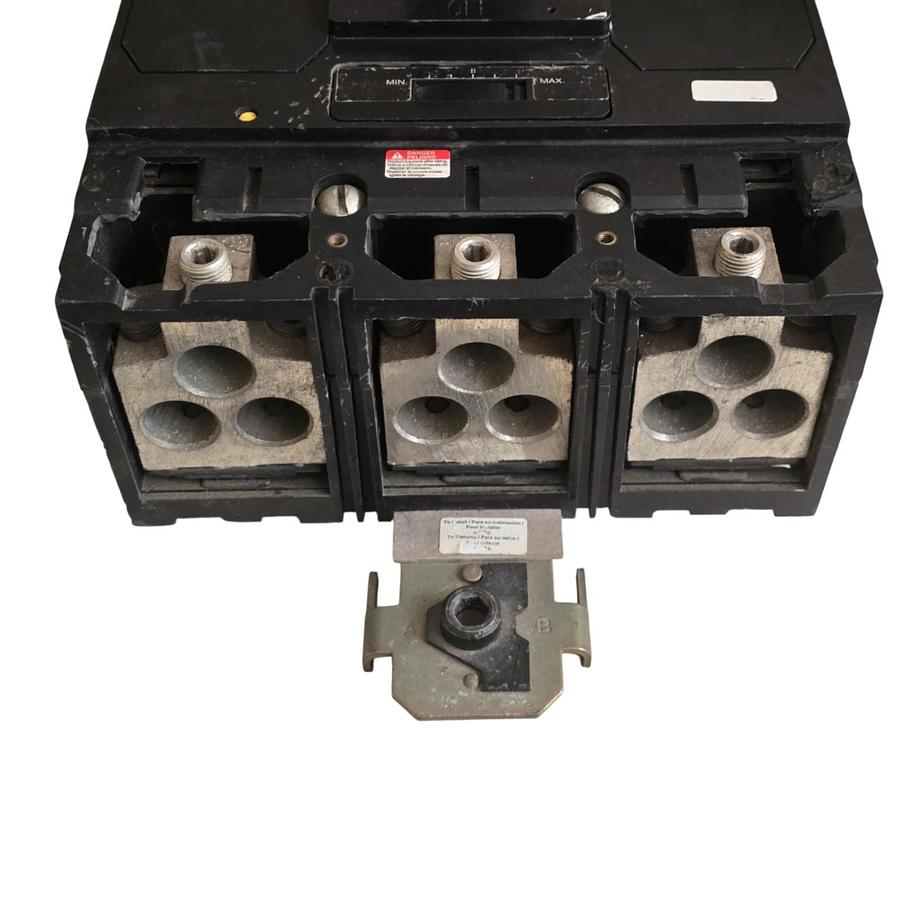 Used Square D MH36800 I-Line MH CIRCUIT BREAKER 3POLE 600VAC 800AMP USPI 785901339557