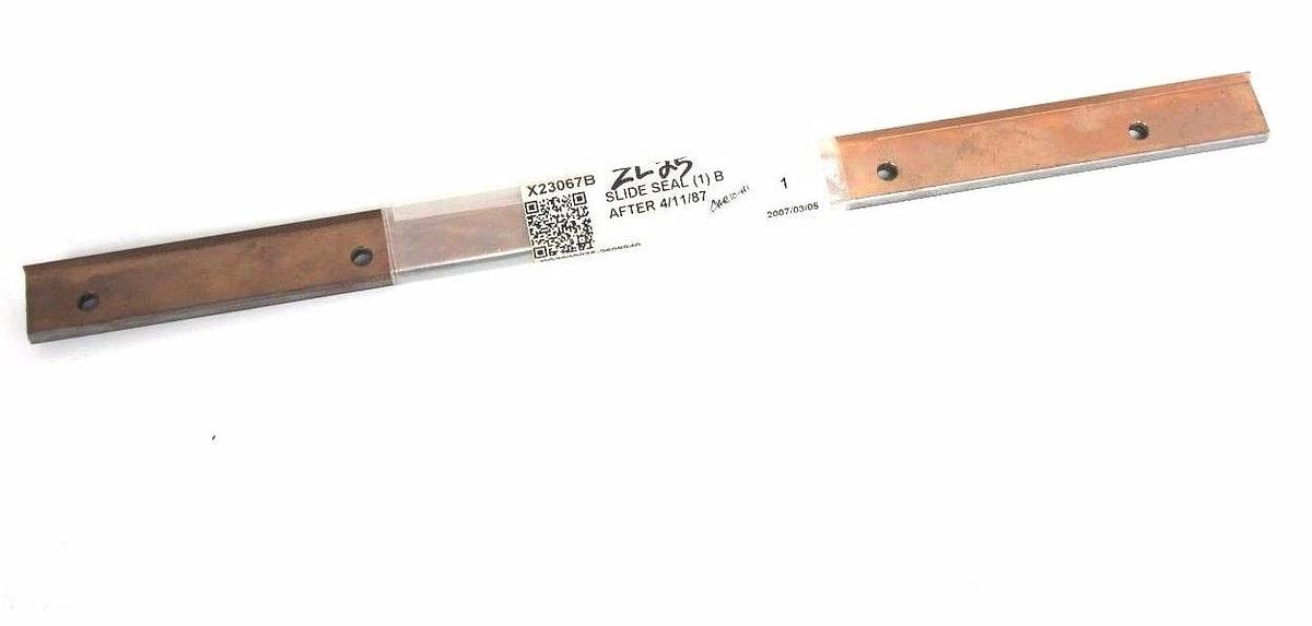 Used NEW MORI SEIKI SLIDE SEAL X23067B EO2609835-2609840 FOR ZL25