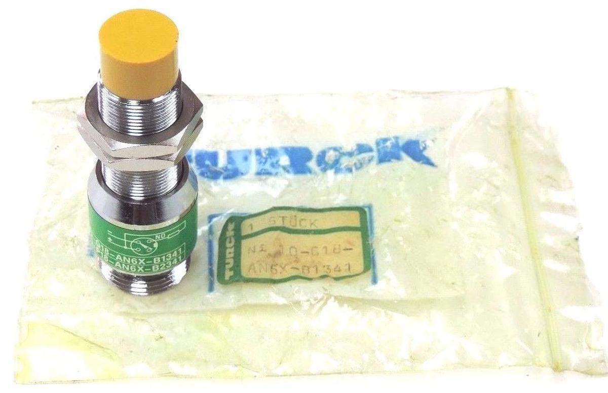 NEW TURCK NI10-G18-AN6X-B1341 PROXIMITY SWITCH NI10G18AN6XB1341, 10-30VDC