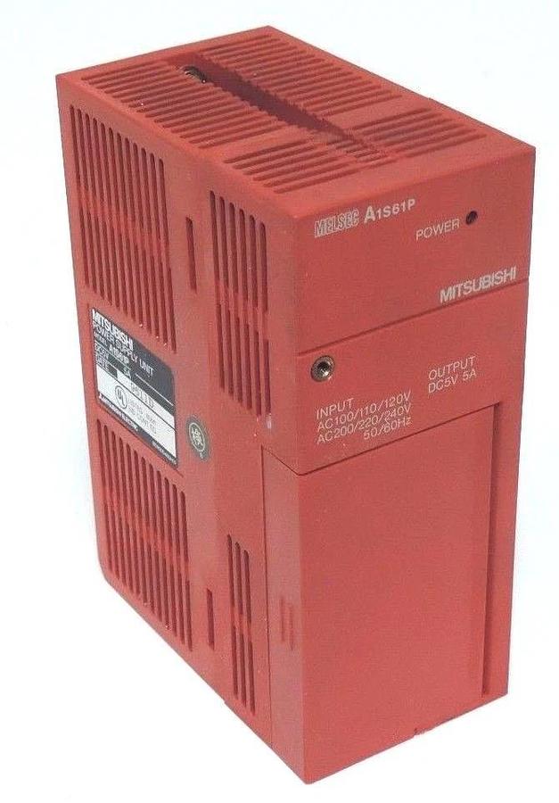 Used MITSUBISHI A1S61P POWER SUPPLY UNIT DC5V, 5A