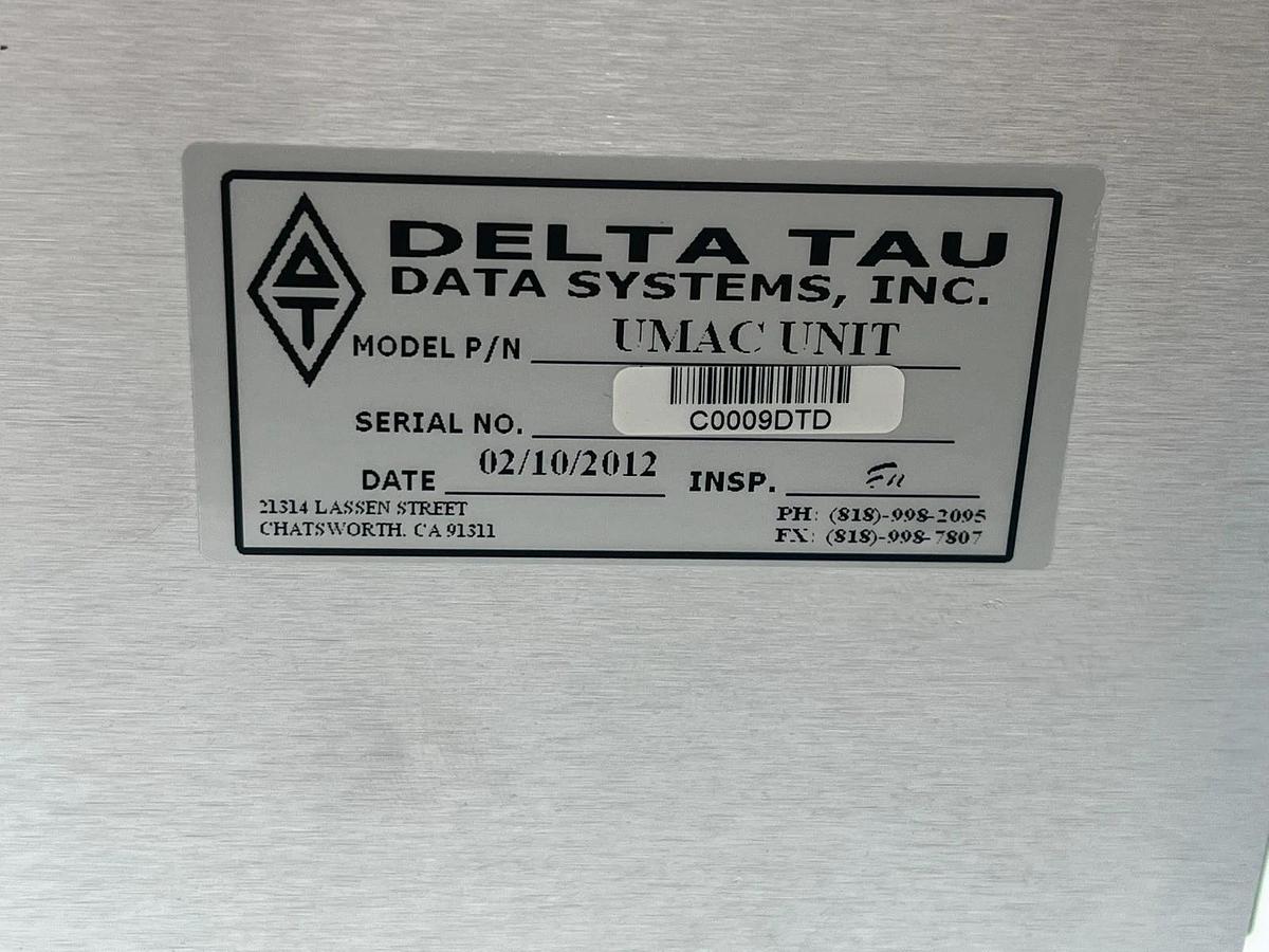 Delta TAU ACC-R2-UMAC 10-Slot Chassis Rack w/ 100V-240V AC Power Supply, NSNP