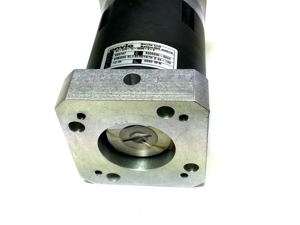 Used NEW ONVIO AL-010-12-G095-S-S 6000RPM GEAR DRIVE AL01012G095SS