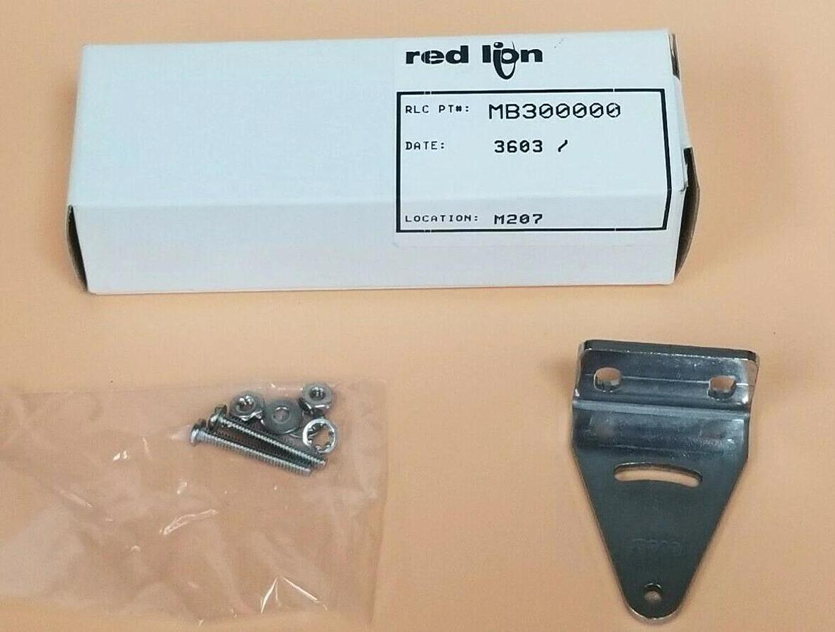 Used NIB RED LION CONTROLS MB300000 SIDE MOUNT BRACKET KIT