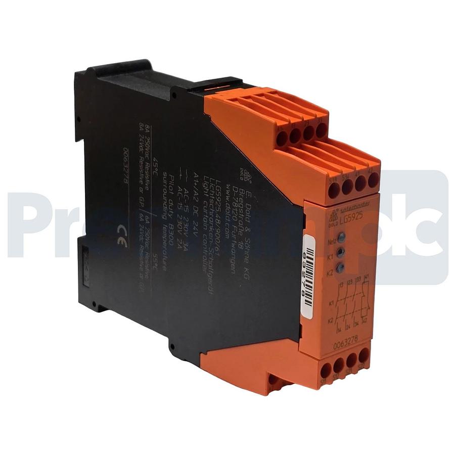 DOLD LG5925-48-900-61 | 0063278 Safemaster Light Curtain Controller 24VDC NSMP