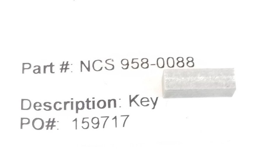 Used NEW NCS SERVIES NCS 958-0088 KEY 9580088