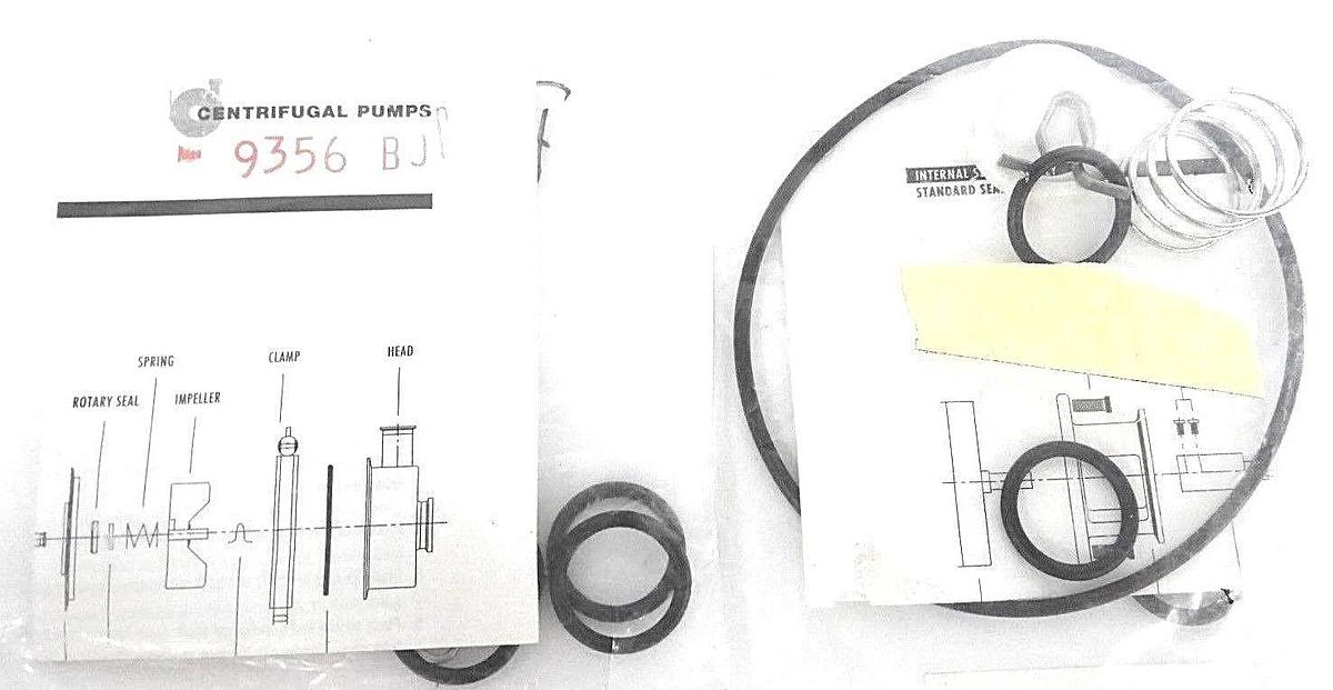 LOT OF 2 NEW THOMPSEN 9356-BO CENTRIFUGAL PUMPS SEAL KITS 9356-B0