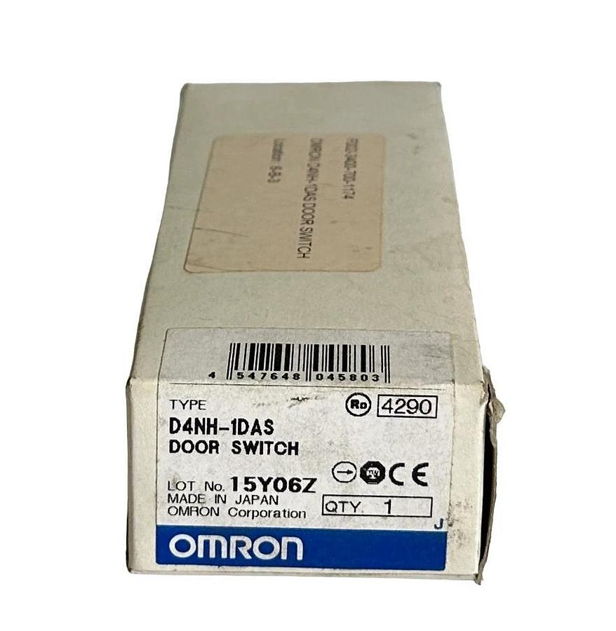 NEW OMRON D4NH-1DAS / D4NH1DAS SAFETY DOOR HINGE SWITCH 3A/240VAC 27A/250VDC