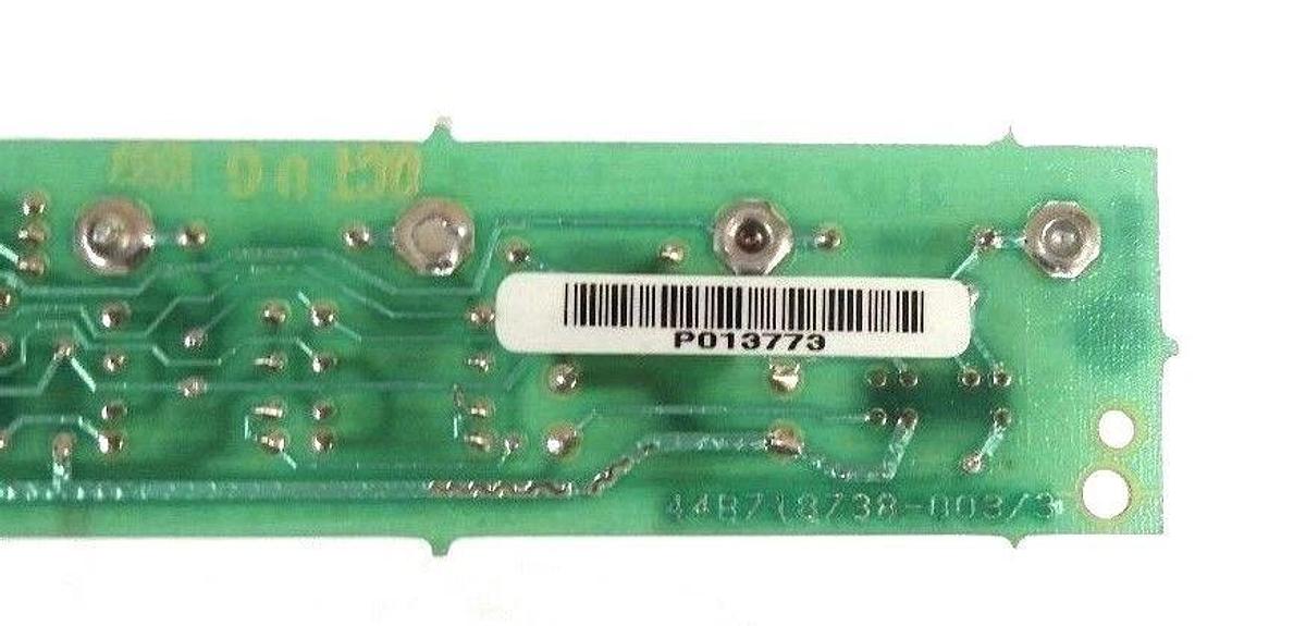 Used GENERAL ELECTRIC 44A717537-G01 PC BOARD FAB NO. 44A717691-001, 44B718738-002/3