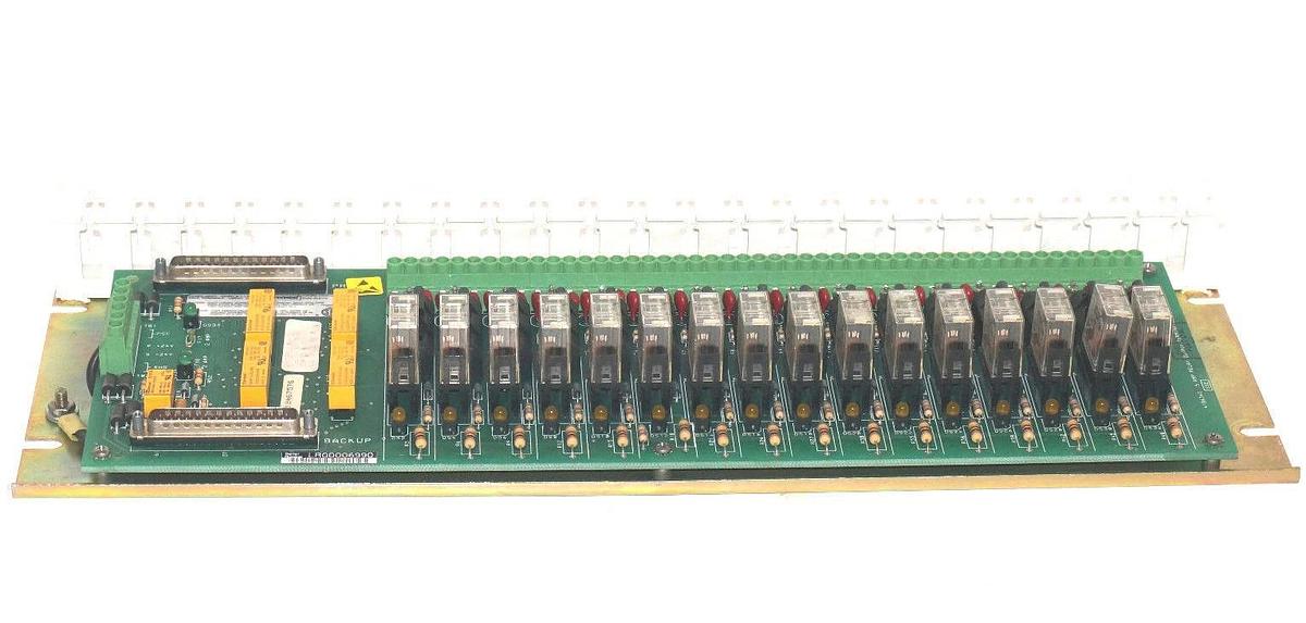 Used FISHER CONTROLS 41B7289X022-69 RELAY OUTPUT BOARD CL6774X1-A2 REV. H 41B7289X022