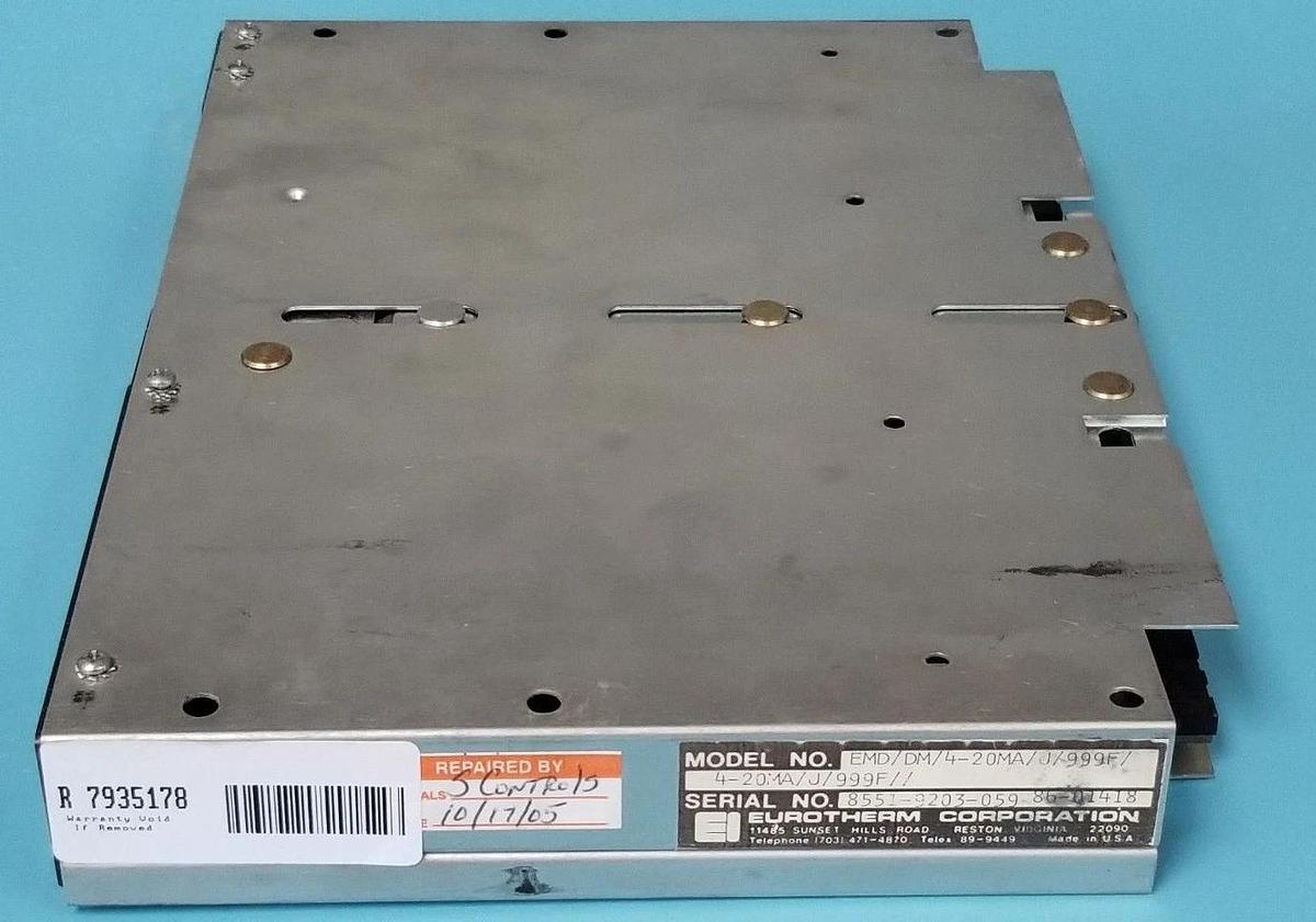 Used EUROTHERM EMD/DM/4-20MA/J/999F/4-20MA/J/999F// MODULE