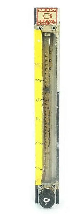 Used EMERSON BROOKS FLOW METER R-150 SIZE R-6-15-B