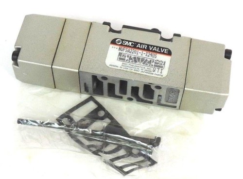 Used NEW SMC NVFSA2201-1-X24US AIR VALVE NVFSA22011X24US