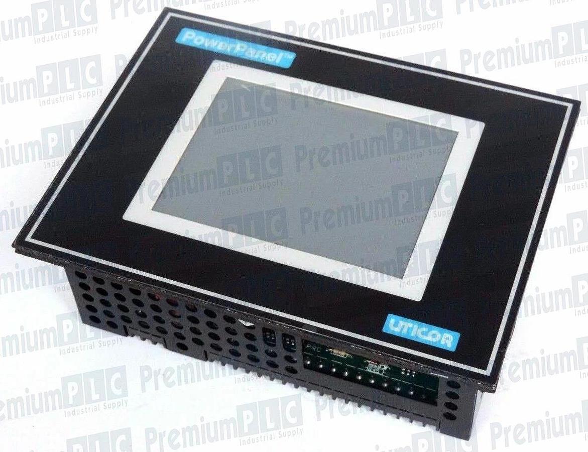 Used AVG UTICOR 100G-5L1R4 POWER GRAPHIC INTERFACE PANEL REV B1 24VDC 100G5L1R4