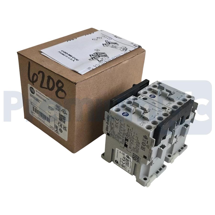 Used Allen Bradley 104-C16EJ22 /C 104-C Reversing Contactor 16A 3P 24V/DC Coil NSMP