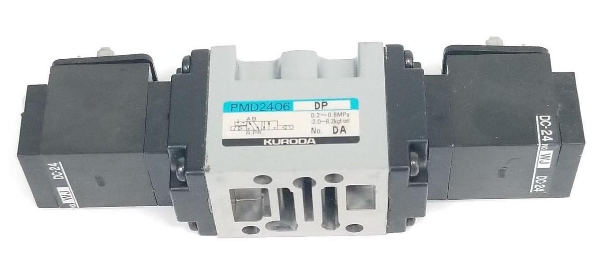 Used KURODA PMD2406DP SOLENOID VALVE DC24V