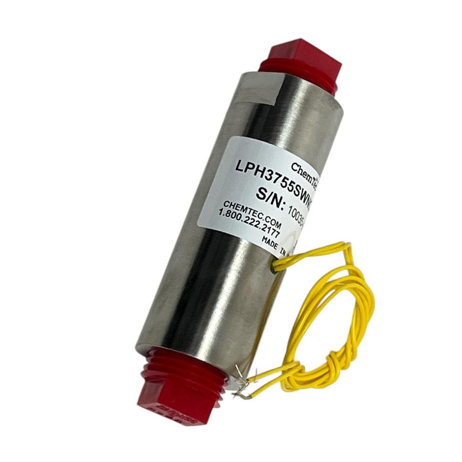 Used NEW ChemTec LPH-375-5S-W-NO-B-12-10 Flow Switch | OEM P/N: 60172-LPH375 | 316 SS