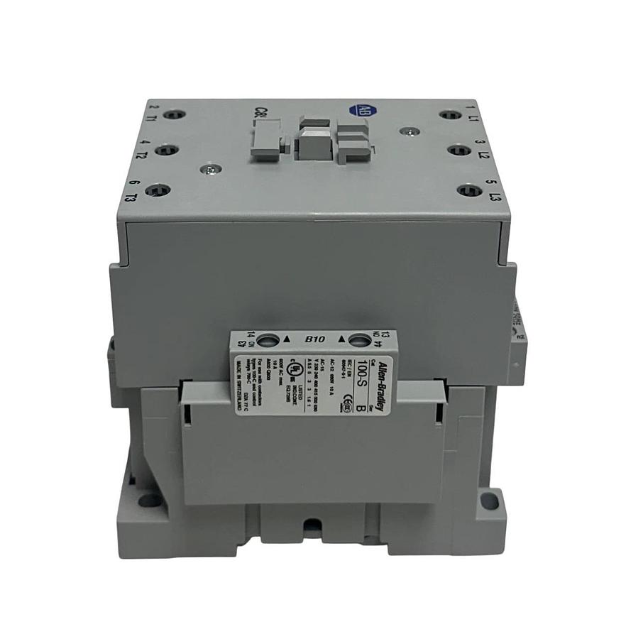 ALLEN BRADLEY 100-C85D10 /A BULLETIN 100 CONTACTOR 3-POLE 1NO AUX 110/120V NSMP