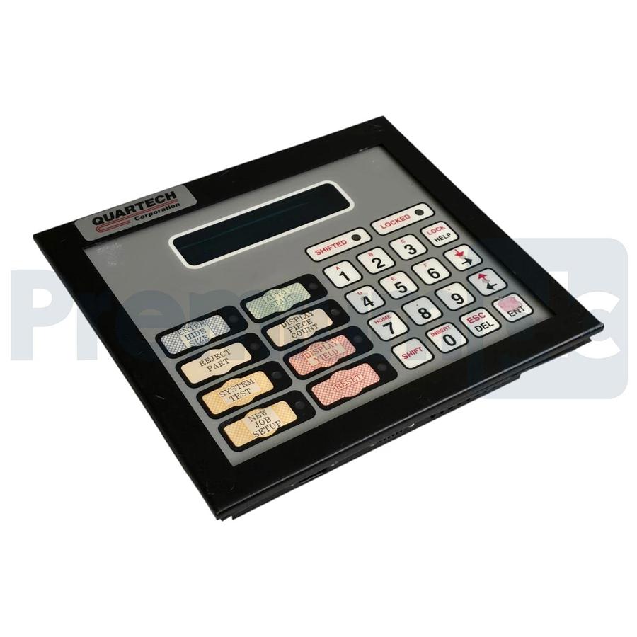 Used Quartech 9900-AC-AB-3 v1.65 HMI Control Panel for SLC 500 DF1 32K RAM 9900ACAB3
