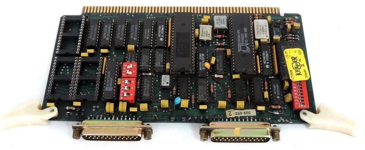 Used UNICO INC. 309-482 CPU SERIAL INTERFACE MODULE 400-075 REV 2 309482