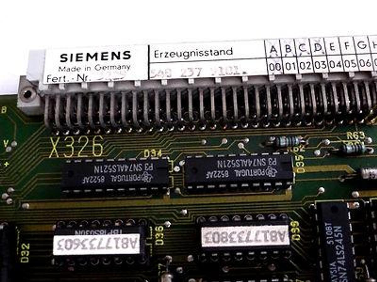 Used SIEMENS 6FX1123-7AA01 MEASURING MODULE/COMMAND ENCODER 03325 548-237-9101