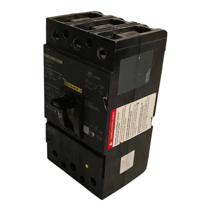 Square D KCL34250 Circuit Breaker | 3 Pole | 250 Amp | 480V | 65kA @ 480V NSNP