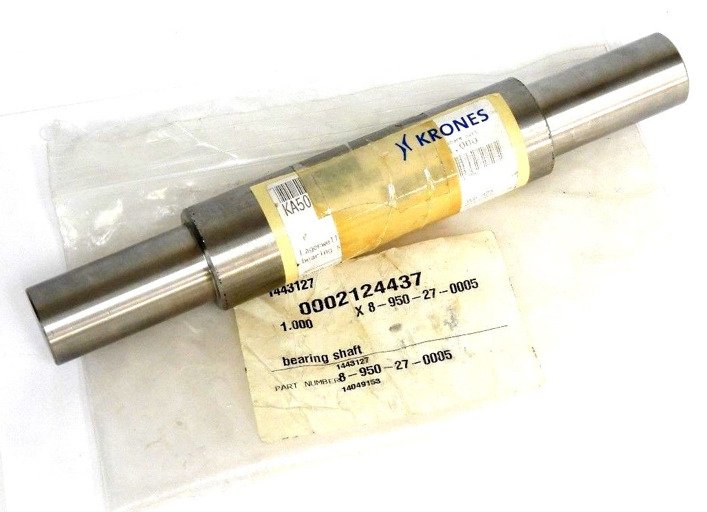 Used NEW KRONES 8-950-27-0005 BEARING SHAFT, 8950270005, 0002124437
