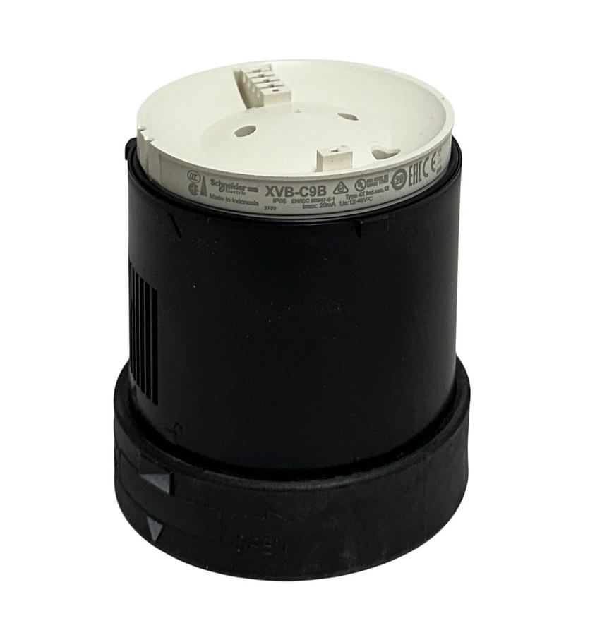 Used SCHNEIDER ELECTRIC XVBC9B HARMONY XVB AUDIBLE WARNING DEVICE 12-48VAC/DC NSMP
