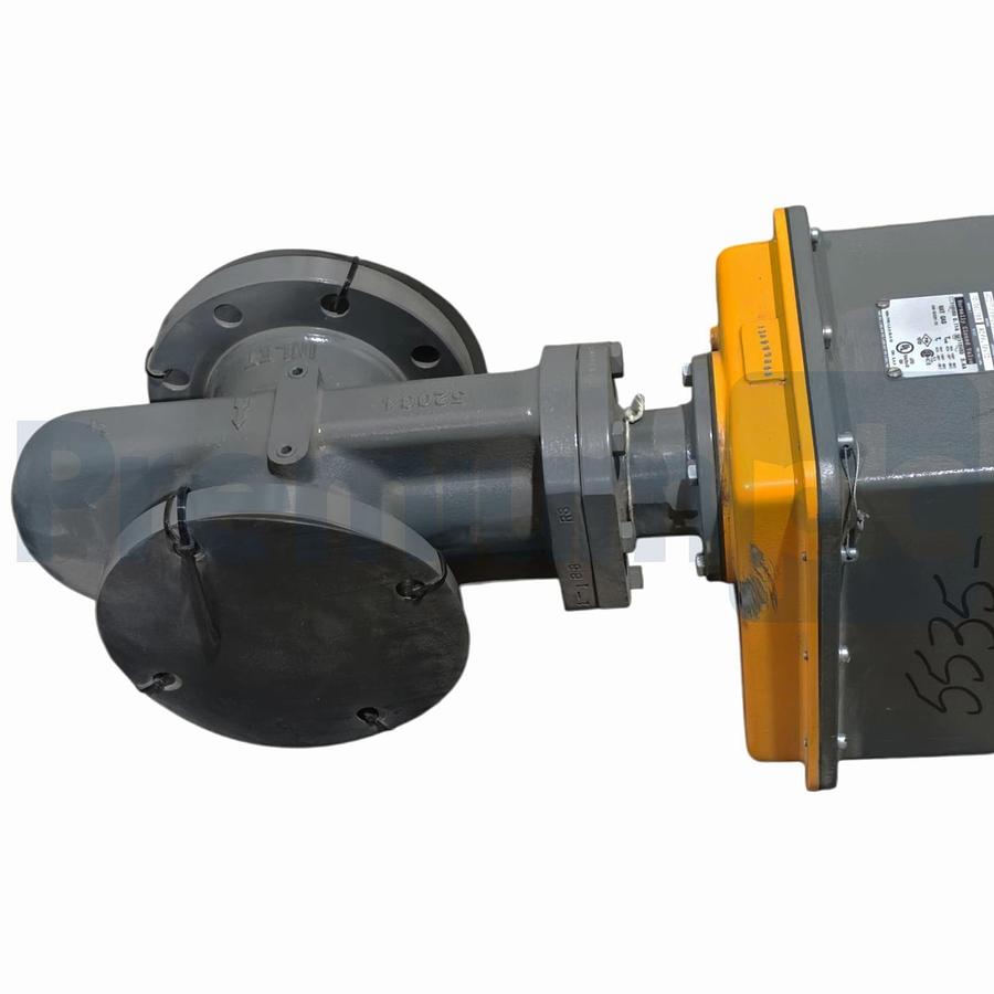 Used Honeywell Maxon 400HMA11-BA11-BB32A0 4" FLG N/C Nat Gas Safety Shut-Off Valve