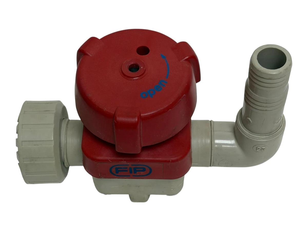 Used FIP VM Series DN20 d25 PN10 Thermoplastic Diaphragm Valve