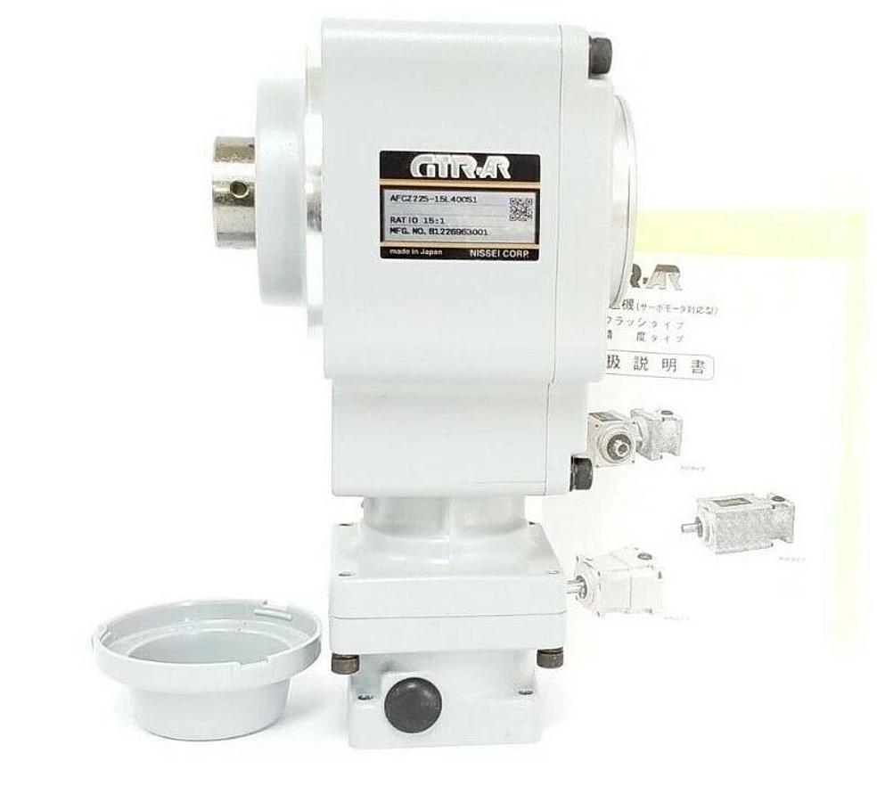 Used NIB NISSEI / GTR-AR AFCZ22S-15L400S1 TRANSMISSION REDUCER 15:1 RATIO