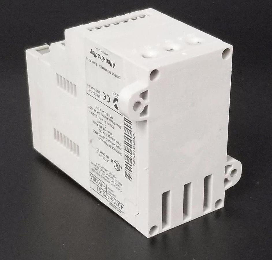 Used ALLEN BRADLEY 40755-473-51 DEVICENET 4075547351, CURRENT RANGE: 9-5000A, SER. A