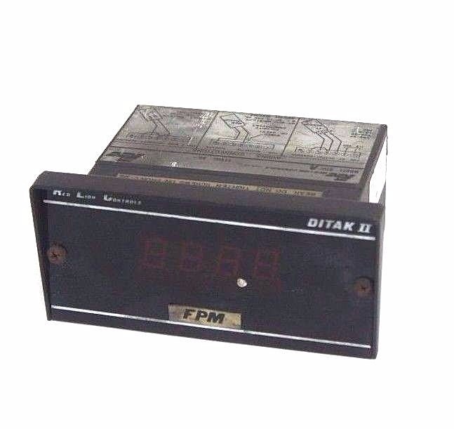 Used RED LION CONTROLS DITAK II DTII-A CONTROLLER REV. A, DTIIA