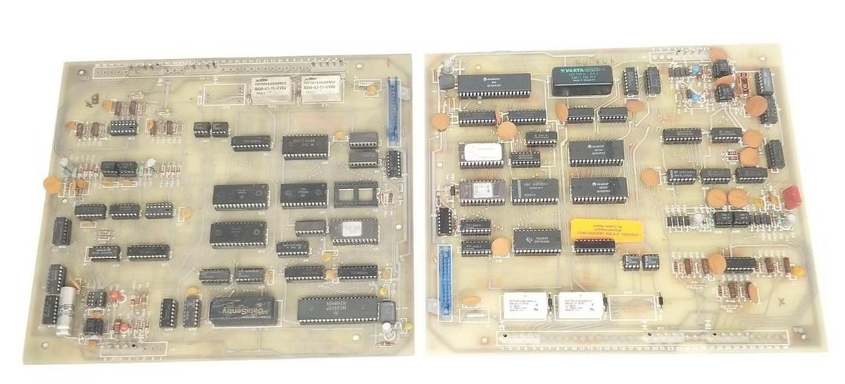 Used LOT OF 2 MICROTROL DC00006-501 CONTROL BOARDS DC00006501 *DAMAGED*