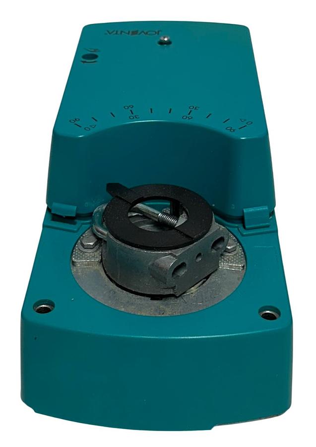 Used JOVENTA DM1.1F / DM11F ROTARY DAMPER ACTUATOR W/ SPRING RETURN 424 24VAC/DC NSMP