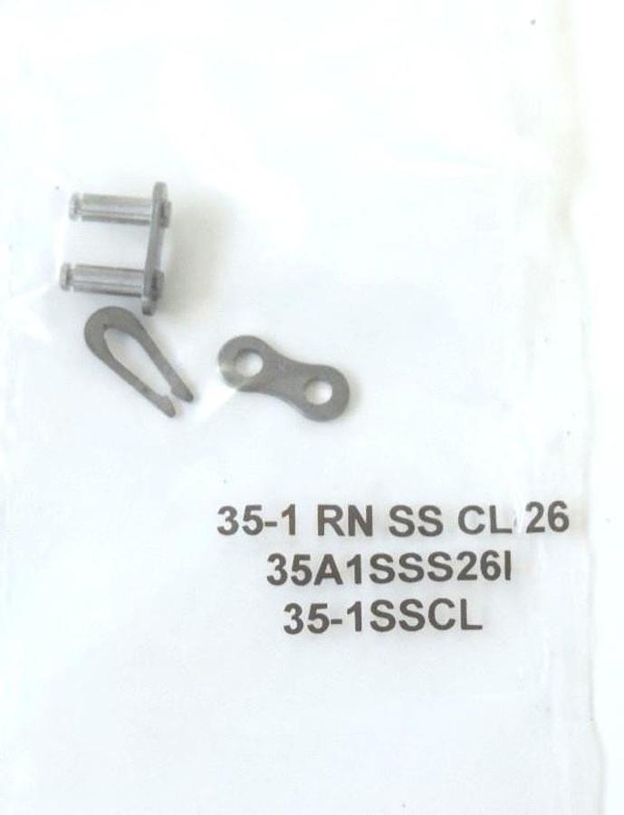 LOT OF 12 NEW GENERIC 35-1 RN SS CL 26 CHAIN LINKS 35A1SSS26I 35-1SSCL