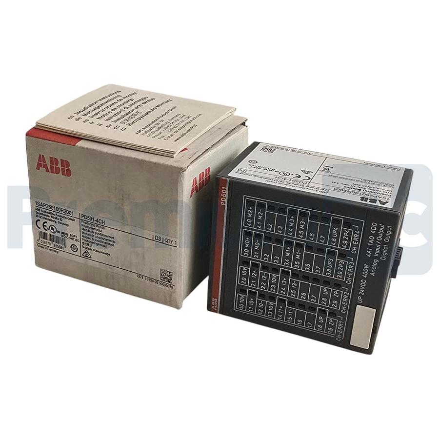 ABB PD501-4CH | 1SAP260100R2001 AC500 S500 I/O 4-Ch Positioning Module NSMP