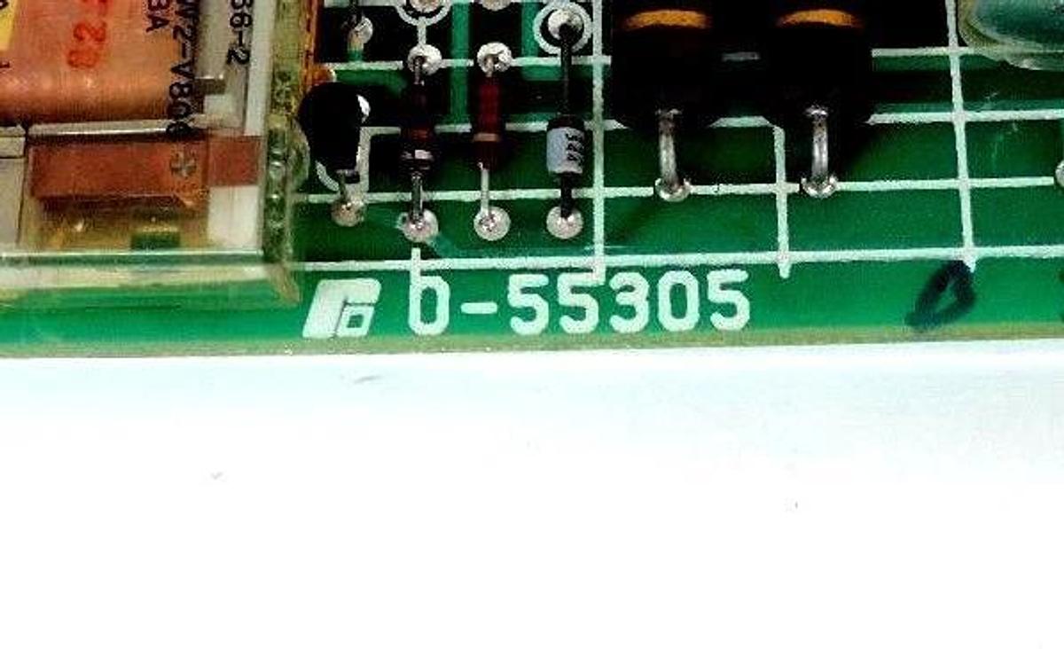 Used RELIANCE ELECTRIC 0-55305 STATIC TRIP PC BOARD 055305