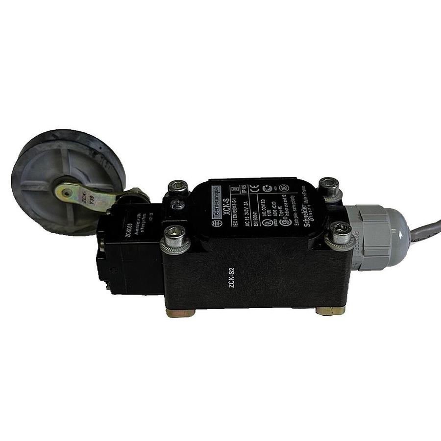 Used TELEMECANIQUE XCK-S / XCKS LIMIT SWITCH BODY W/ ZCKD39 HEAD ZCK-Y39 ROLLER