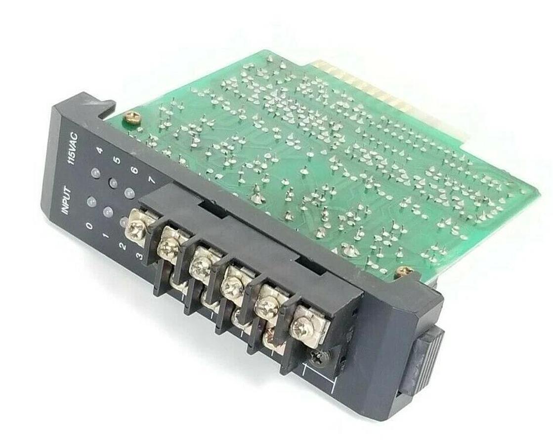 Used GE FANUC IC610MDL125B INPUT MODULE 115VAC 8 CIRCUIT IC610MDL125
