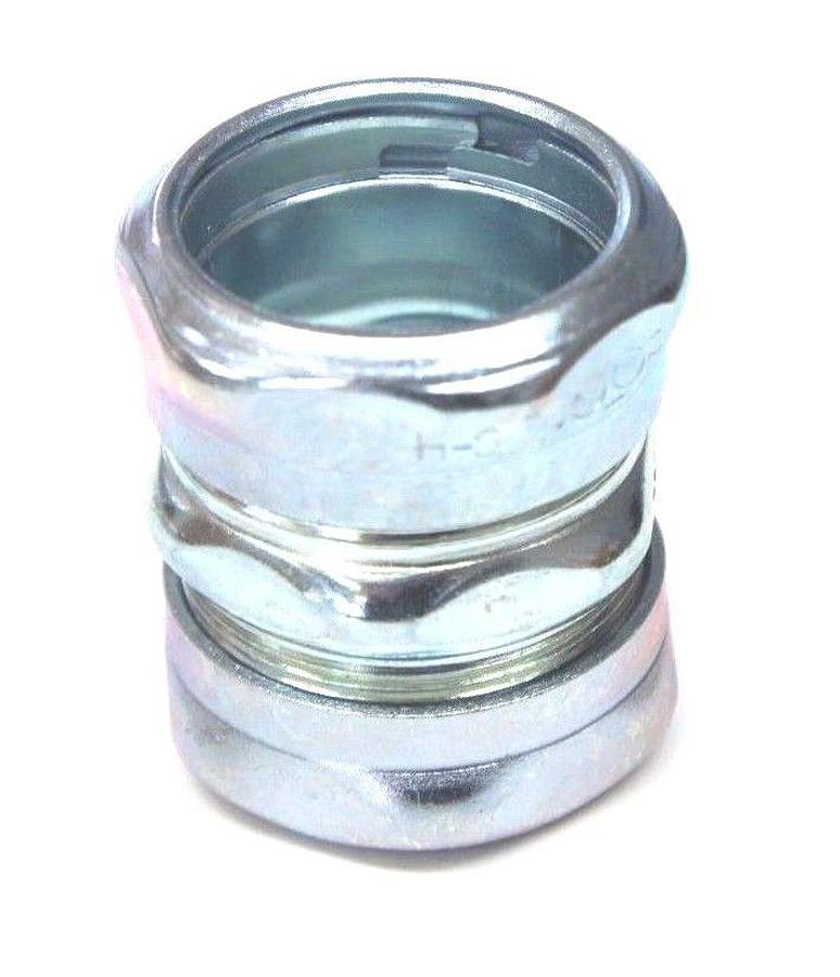 Used BOX OF 12 NEW COOPER CROUSE HINDS 663 COMPRESSION TYPE COUPLINGS 1-1/4"