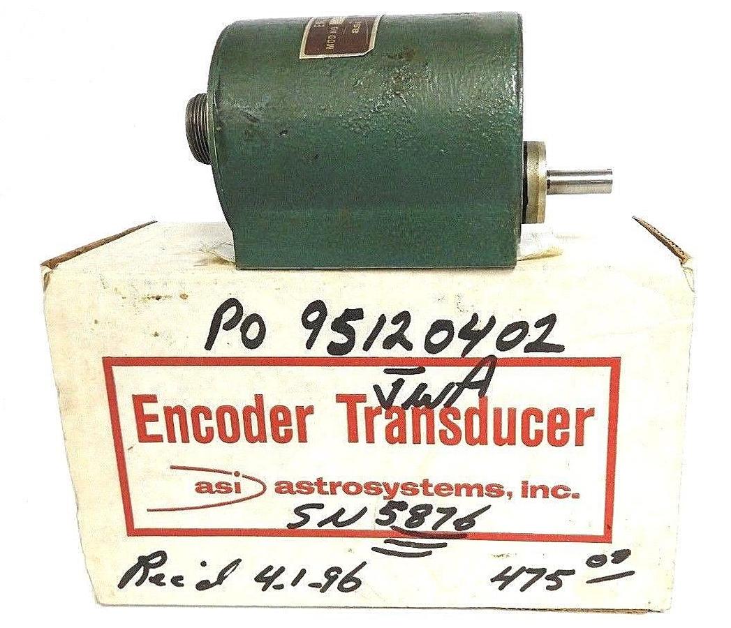 Refurbished ASI ASTROSYSTEMS HMT34-1/100UK ENCODER TRANSDUCER HMT34-100UK - REPAIRED