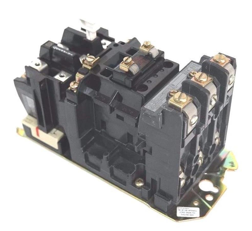 Used ALLEN BRADLEY 509-B0D STARTER SIZE 1, SERIES B, 27AMP, 115-120V COIL, 509B09