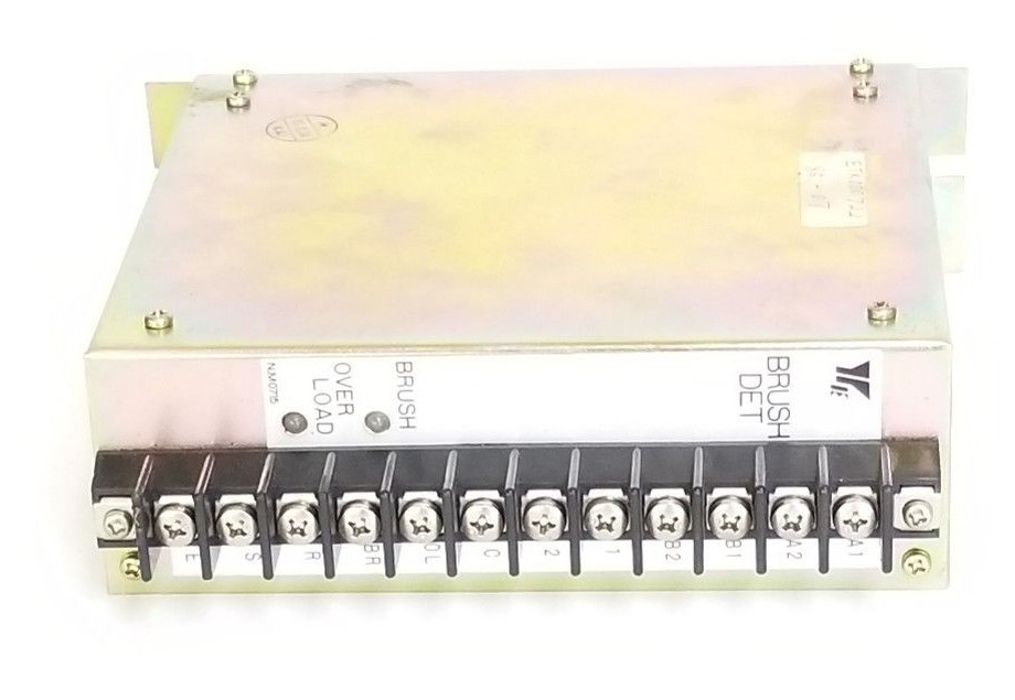 Used YASKAWA ELECTRIC ETK-000722 BRUSH POWER SUPPLY ETK000722