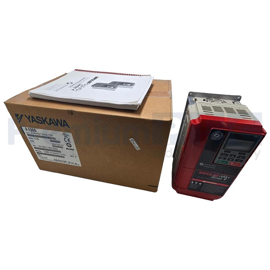 MAGNETEK YASKAWA 4009-VG+S4 IMPULSE VG+ SERIES 4 VFD 460V 5HP CIMR-AU4A0011AAA