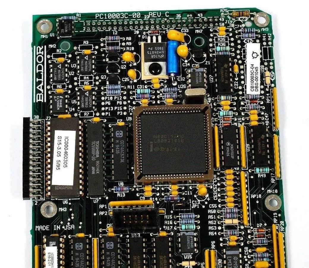Used BALDOR RELIANCE CB10003C-04 DBS-001045 CONTROL BOARD CB10003C04 PC10003C-00