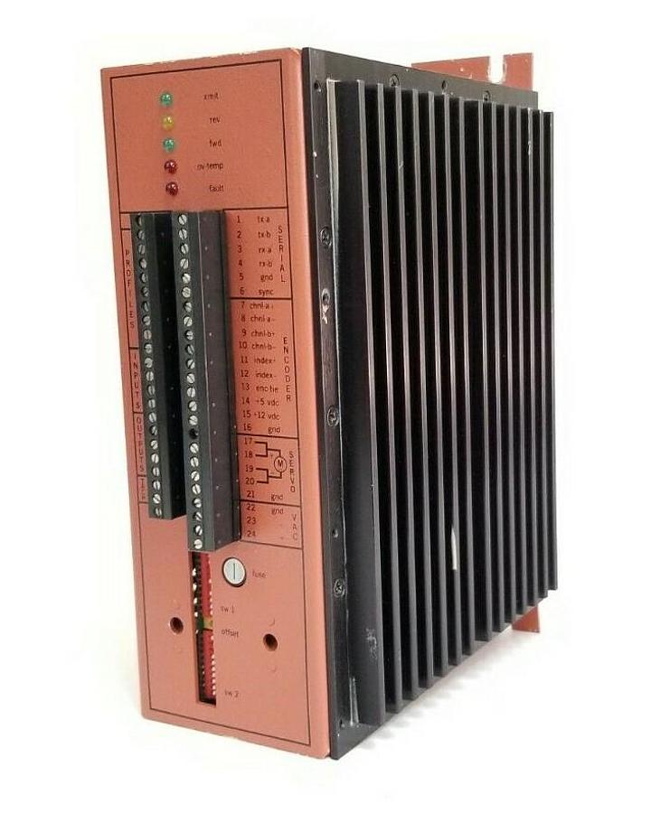 Used WHEDCO CMC-2071-2-B SERVO DRIVE P/N: 78004076 / R9604 CMC20712B