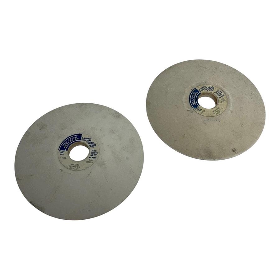 Bay State Abrasives 9A60J8V52 Grinding Wheels 8x3/4x1-1/4 - Lot of 2 New Surplus