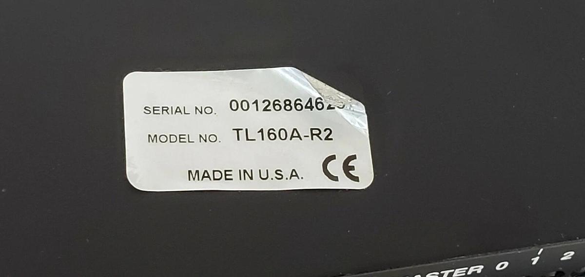 Used BLACK BOX TL160A-R2 BUFFERED DATA BROADCAST UNIT TL160AR2 (MISSING PARTS)