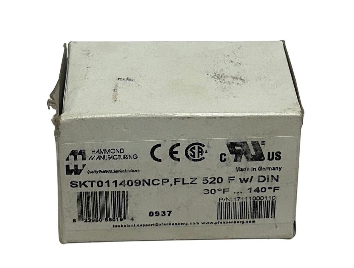 Used HAMMOND MANUFACTURING SKT011409NCP FLZ 520 F w/ DIN / 17111000110 TEMP OEM NSMP
