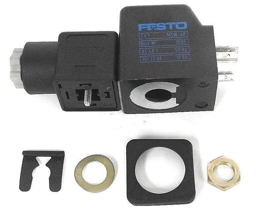 NEW FESTO MSW-48 SOLENOID COIL BEST NR. 3595 AC 48V 50HZ W/ B-12 PLUG